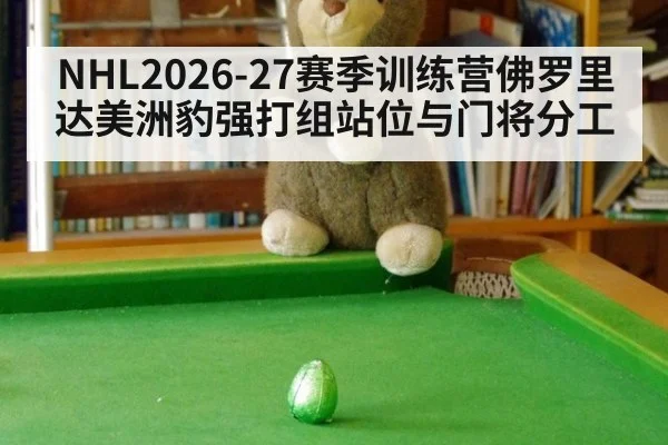NHL2026-27赛季训练营佛罗里达美洲豹强打组站位与门将分工